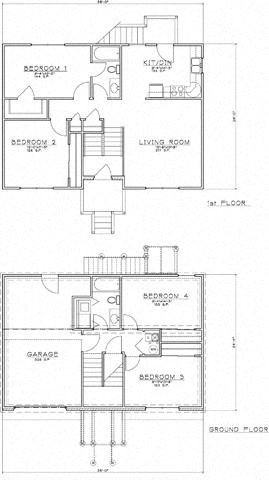 4 Bedroom 4 Bedroom