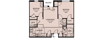 2 Bedroom Unit
