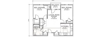 2 Bedroom Unit