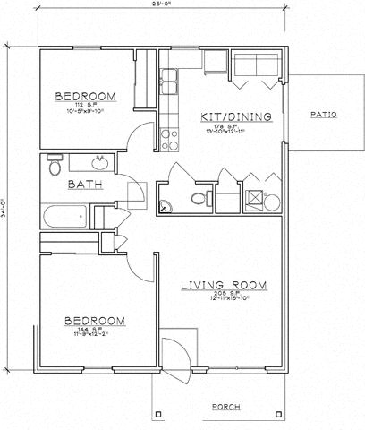 2 Bedroom flat