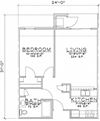 1 Bedroom Unit
