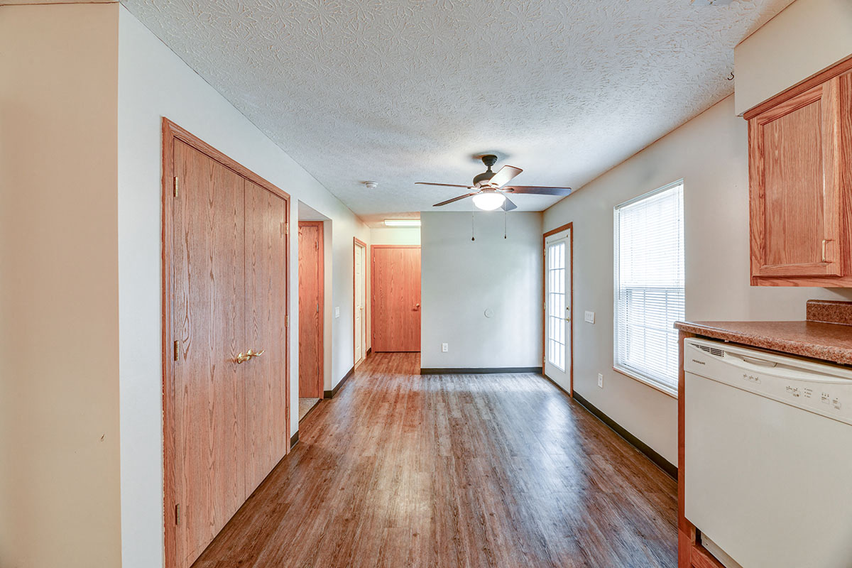 Kitchen and dining area
