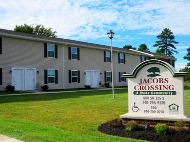 Jacobs Crossing Welcome Sign