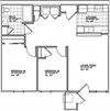 2 Bedroom Unit w/Den Midrise