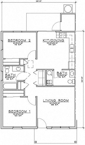 101 Meridian Way Studio-2 Beds Apartment, Affordable for Rent - Photo Gallery 24