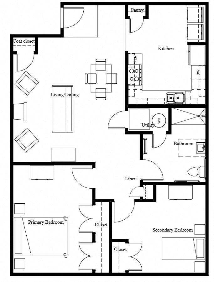 2 Bedroom flat