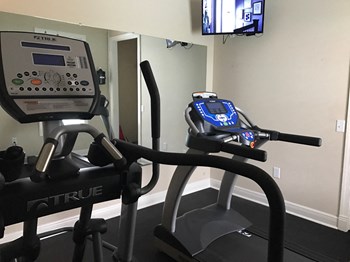 Fitness Center at Highlands of Grand Pointe Apartments in Lafayette, LA - Photo Gallery 14