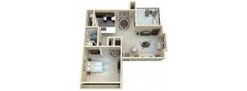 1 Bedroom 1 Bed 1 Bath