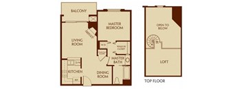 1.1 B loft 1 Bed 1 Bath
