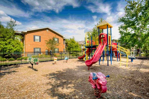 our apartments have a playground for your kids to play