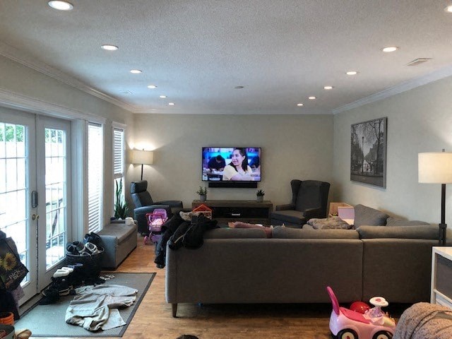 a living room with a couch and a tv