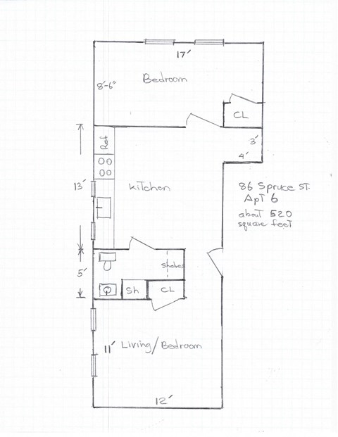 86 Spruce Street Studio-2 Beds Apartment for Rent - Photo Gallery 12