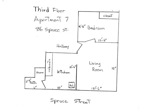 86 Spruce Street Studio-2 Beds Apartment for Rent - Photo Gallery 17