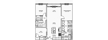 4 - 2 Bed, 2 Bath, 1 Den