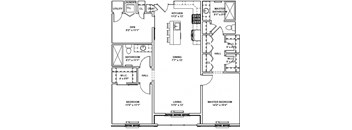 44 - 2 Bed, 2 Bath, 1 Den