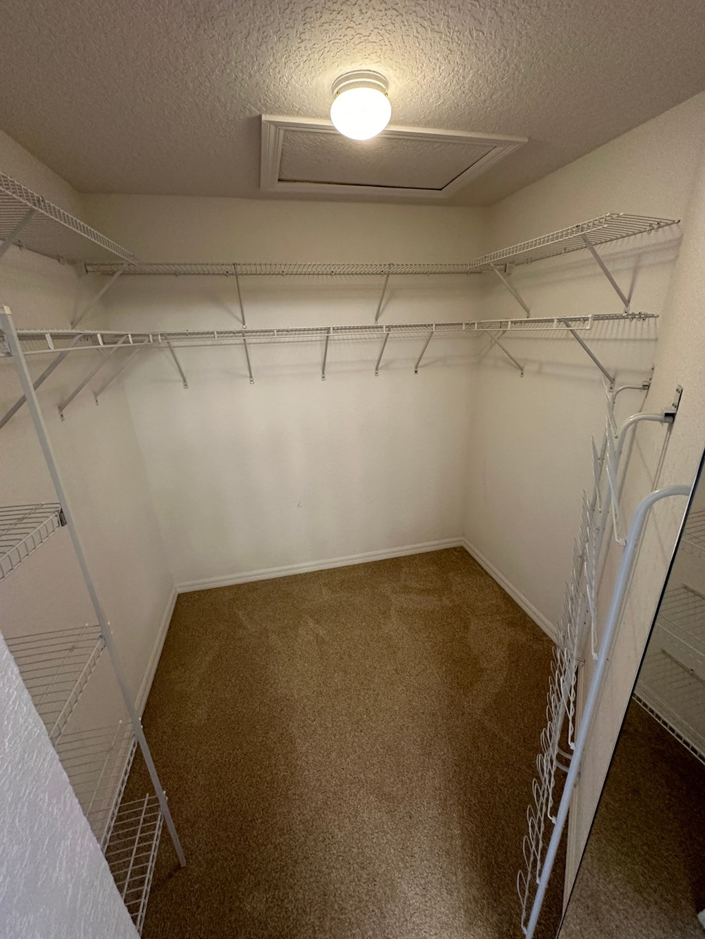 the preserve at ballantyne commons spacious walk in closets with racks