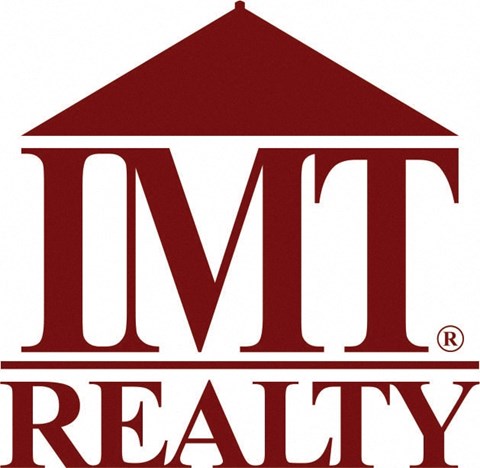 The image is a logo of a realty company named IMT.