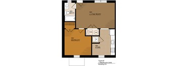1 Bedroom, 1 Bathroom