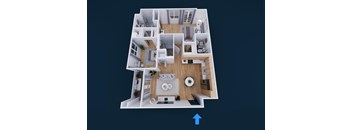 Bardot 3 Bedrooms, 3 Bathrooms