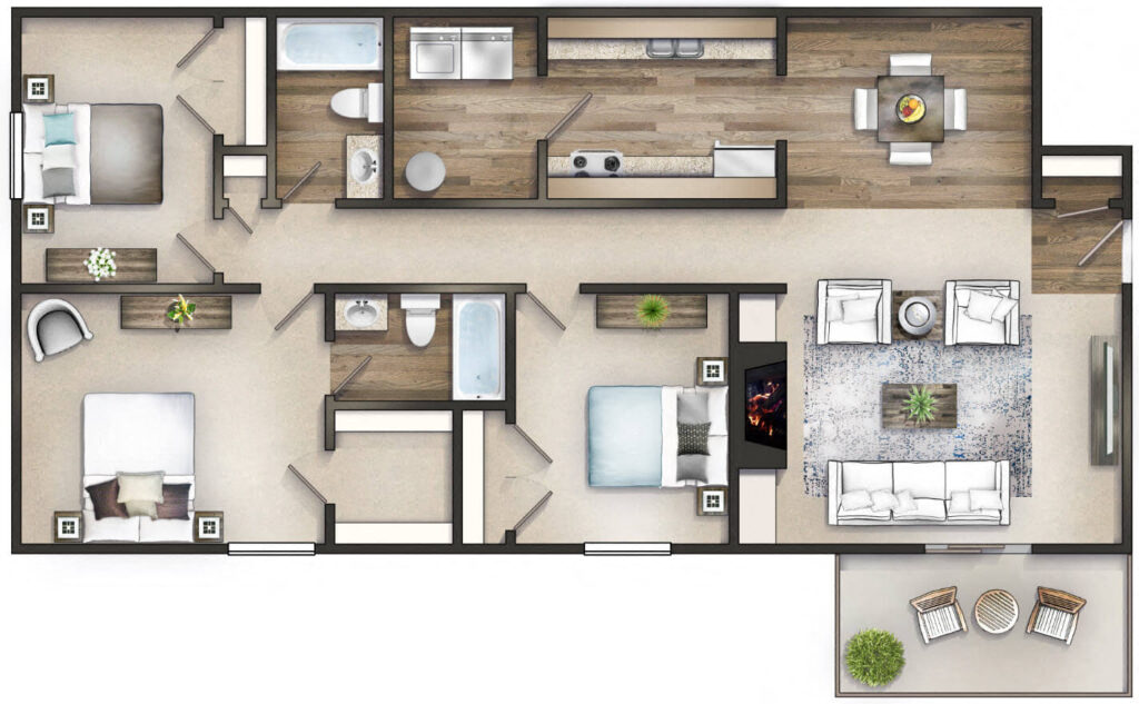 1000 Windsor Shores Drive Studio Apartment for Rent - Photo Gallery 6