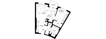1 Bed/1 Bath-A7