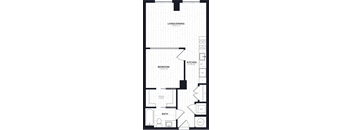 1 Bed/1 Bath JR-AJ08