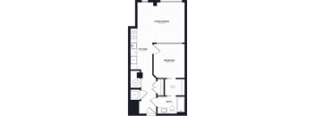 1 Bed/1 Bath JR-AJ11
