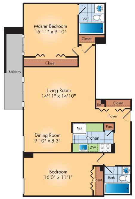 5802 Annapolis Road 1-2 Beds Apartment for Rent - Photo Gallery 37