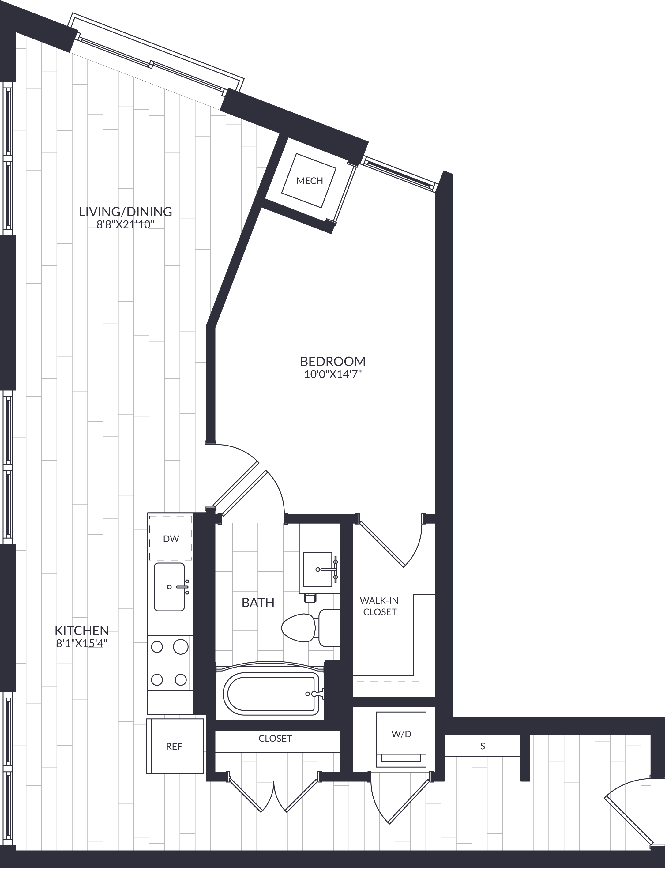 1 Bed/1 Bath-A2-21