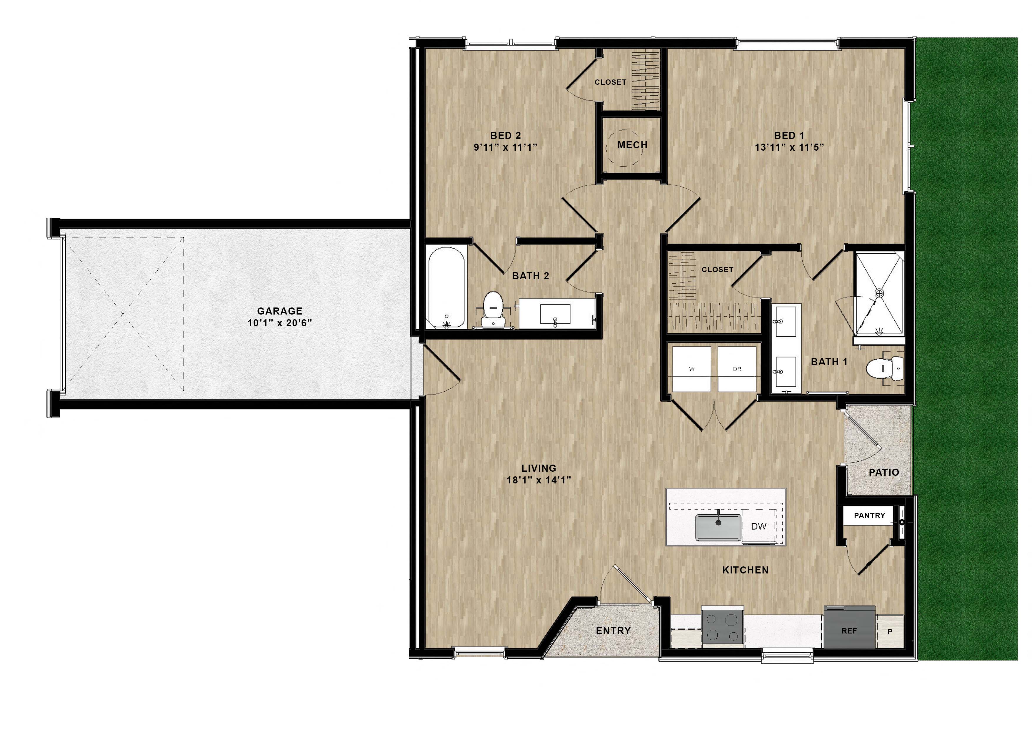 1600 Firewheel Parkway 1-3 Beds Apartment, Home for Rent - Photo Gallery 5