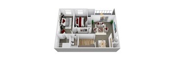 2 Bedroom 1 Bath