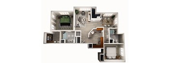 2 Bedroom 2 Bath