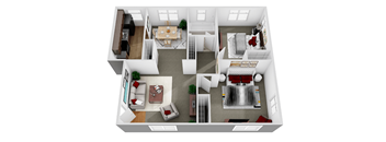 2 Bedroom 1 Bathroom