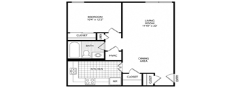 1 Bedroom 1 Bathroom