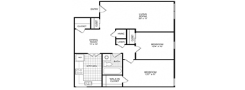 2 Bedroom 1 Bathroom