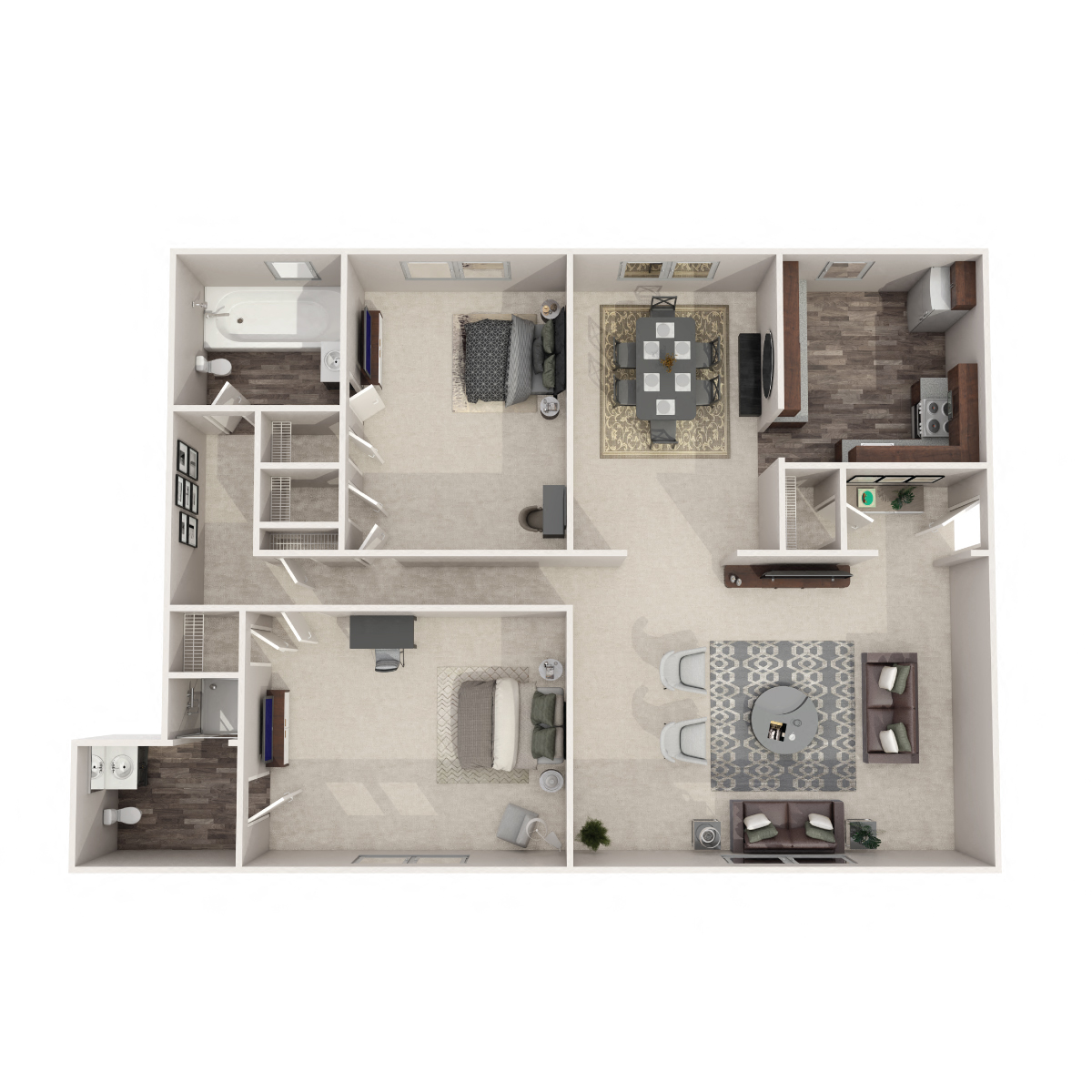 2 Bedroom