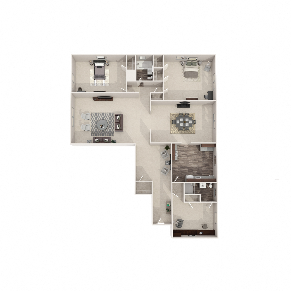 3 Bedrooms