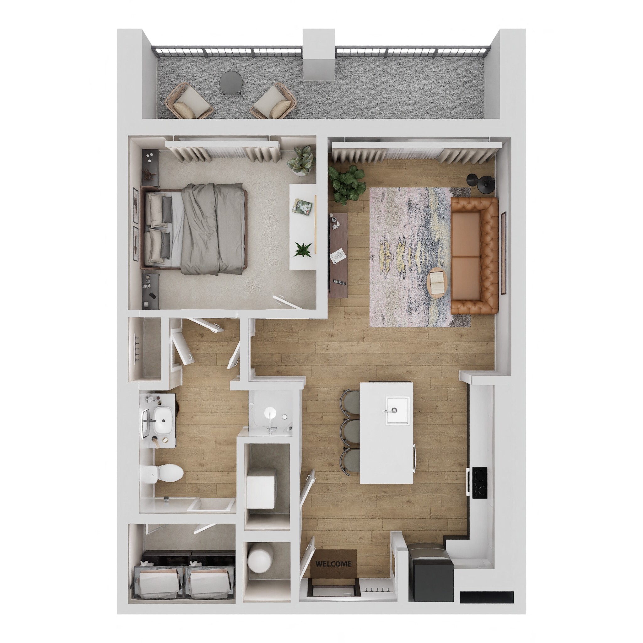 A1 Floorplan - The Howell