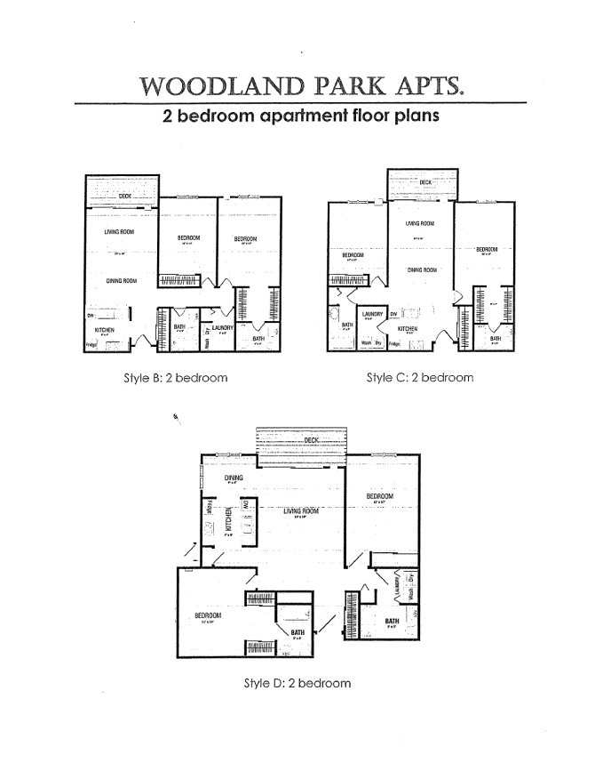 2 Bedrooms 2 bathrooms