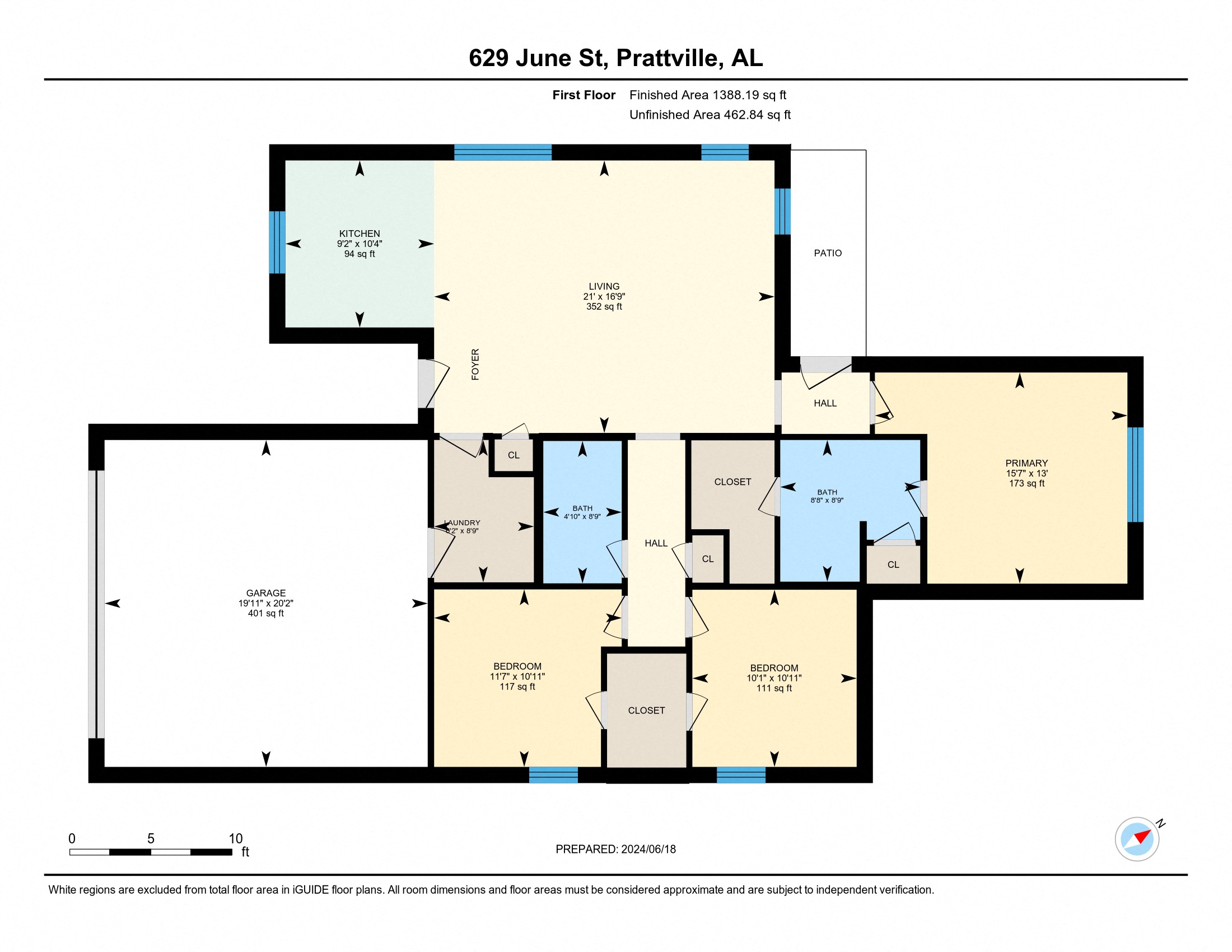 629 June St 3 Beds House for Rent - Photo gallery 2