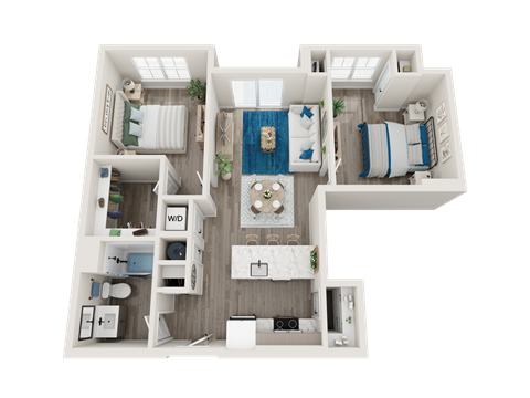 The Somerset Studio-2 Beds Apartment for Rent - Photo Gallery 18