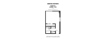 H-01 - BAC / 1 BATH
