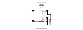 H-07 - STUDIO / 1 BATH