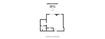 H-14 - STUDIO / 1 BATH