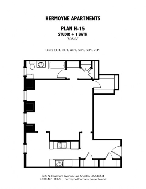 Hermoyne Apartments Studio-1 Bed Apartment for Rent - Photo Gallery 3