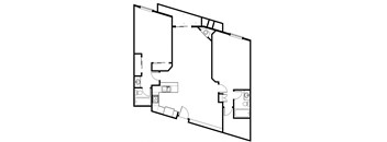 PC-D- 2 Bedrooms / 2 Bathrooms