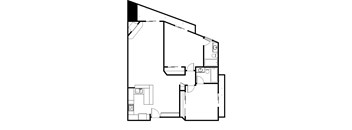 PC-G- 2 Bedrooms / 2 Bathrooms