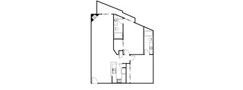PC-G- 2 Bedrooms / 2 Bathrooms