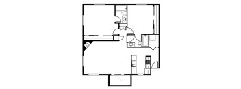 MC-E1 - 2 Bedroom / 2 Bathroom