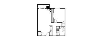 MC-B1 - 1 Bedroom / 1 Bathroom